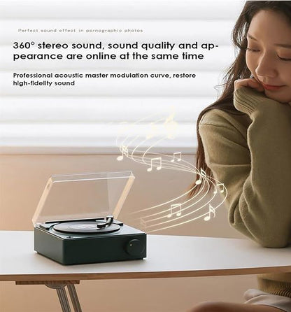 Colsur | Record Player Bluetooth Speaker