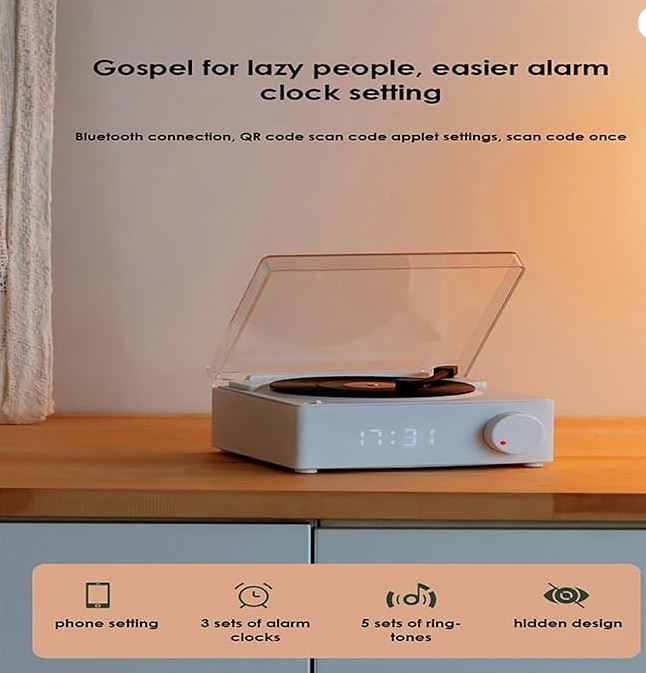 Colsur | Record Player Bluetooth Speaker